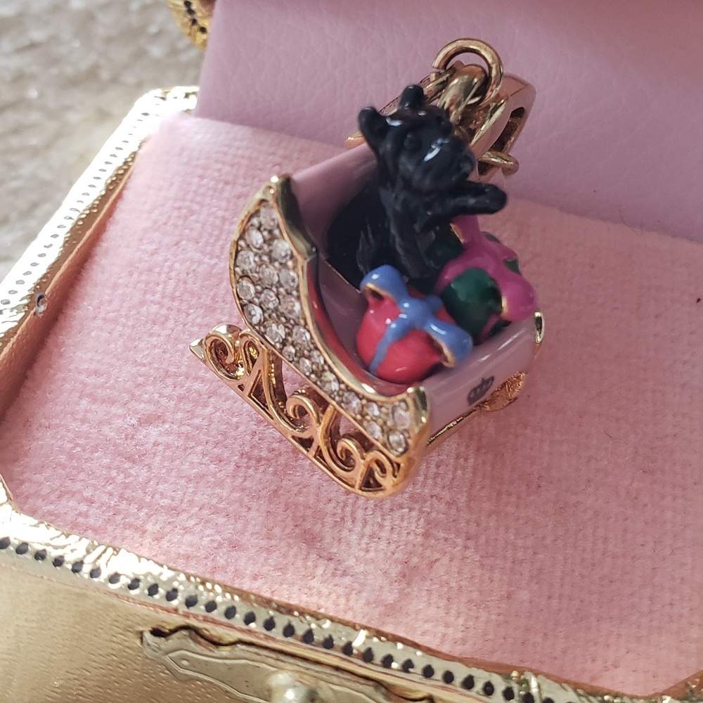 Juicy Couture Limited Edition Yorkie Sleigh Charm